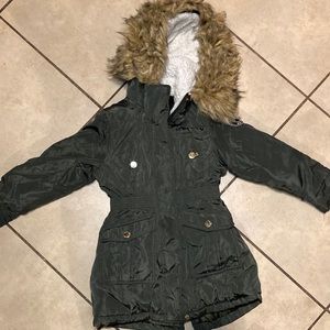 Girls heavy winter coat